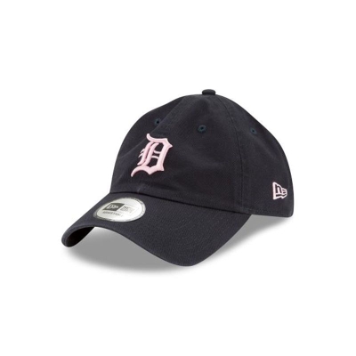 Sapca New Era Detroit Tigers MLB Logo Casual Classic Adjustable - Albastri